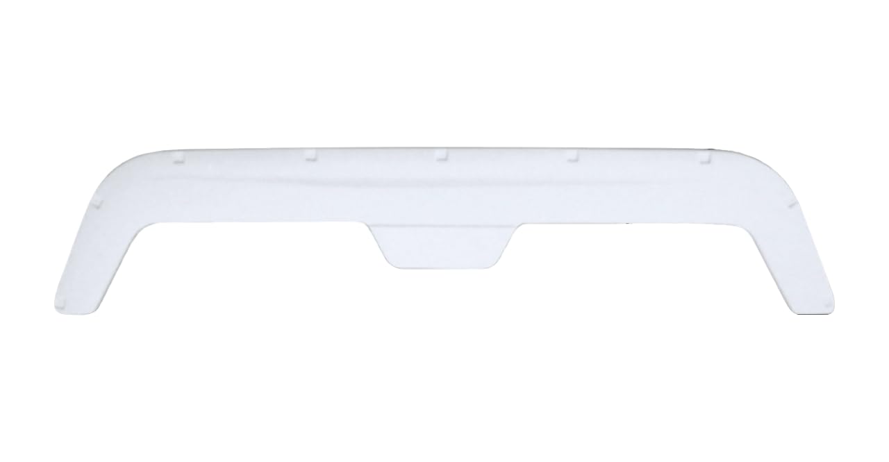 Polar White ICON 01612 69.38" x 10.75" Tandem Fender Skirt