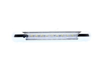 ILL70CCSBAWN OPTRONICS LED 11IN STRP;12V;CLR;W/SWTCH CRME, LED Awning Strip Light; 11 Inch Length; White; 12 Volt; Chrome Snap-On Bezel; With On/Off Switch