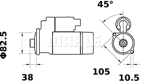 MS292 Mahle Starter