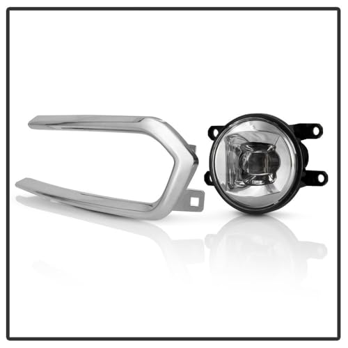 Toyota Sienna 2021-2023 LE XLE Models only Spyder (Do Not Fit XSE Models) OEM Full LED Fog Lights w/Switch - (Bulb Size - 5W LED)