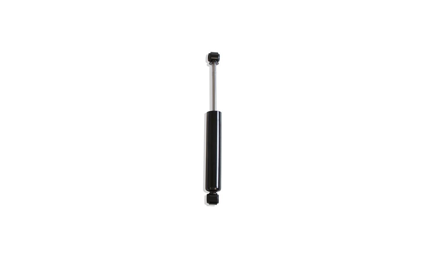 Part# 1800LL-4 MAX TRAC SUSPENSION'S is A Single Loop-to-Loop Rear Shock: Twin Tube, Steel Body, Black