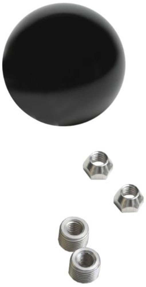 2-1/4" Lokar Black 3/8-16 Thread Shift Knob