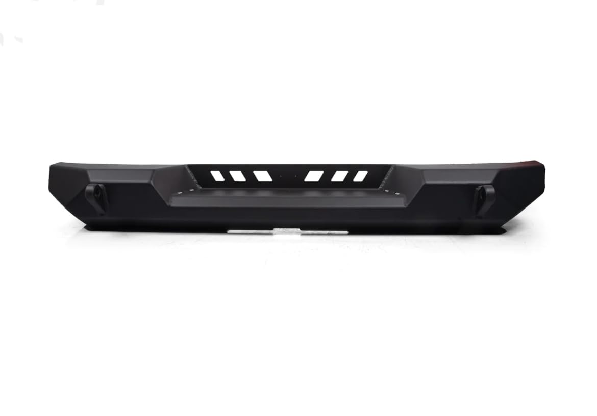 CrawlTek Fullwidth Pyro Rear Bumper - Black compatible with 2007-2018 Jeep Wrangler JK