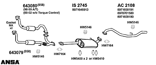 Hw7164 Ap Exhaust Products Gasket