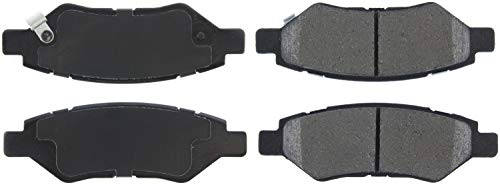 Rear StopTech 308.13370 Brake Pads with Shims and Hardware Street