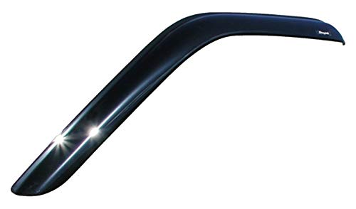 Snap-Inz Sidewind Deflectors | Stampede RealTruck | 2017 - 2023 Ford F-250/F-350/F-450 Super Duty Standard Cab - Smoke, 2 Pc. | 41162-2