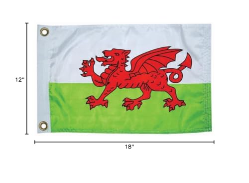 12" x 18" Wales Flag