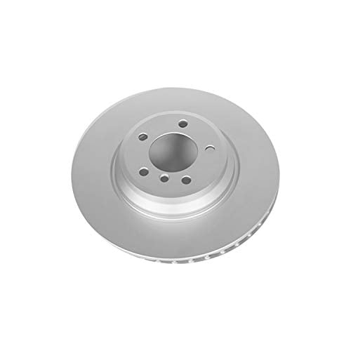 Power Stop Front EBR850EVC Brake Rotor Coated Geomet For BMW 335d 2009-2011, BMW 335i 2007-2013, BMW 335i xDrive 2009-2013, BMW 335is 2011-2013, BMW 335xi 2007-2008, BMW X1 2013-2015 [Model Specific]