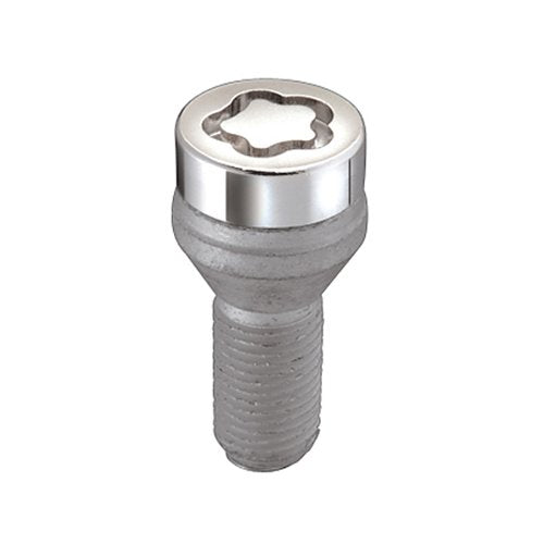 Chrome Bolt Style McGard Cone Seat Wheel Locks (M12 x 1.5) - Set of 4