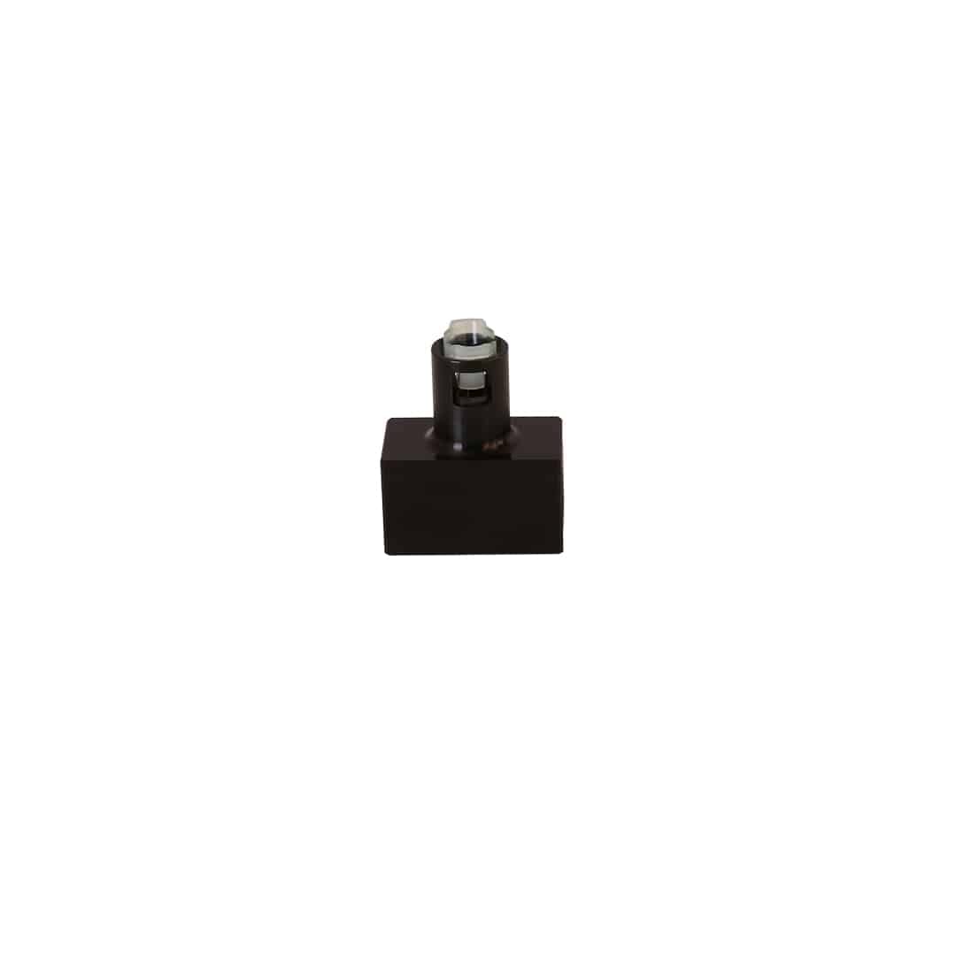 Fitting, Aeromotive 15138 Tee, 2x AN-08 Port, 5/16 Quick Connect