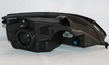 Left TYC Headlight Assembly Compatible with 2005-2007 Ford Focus