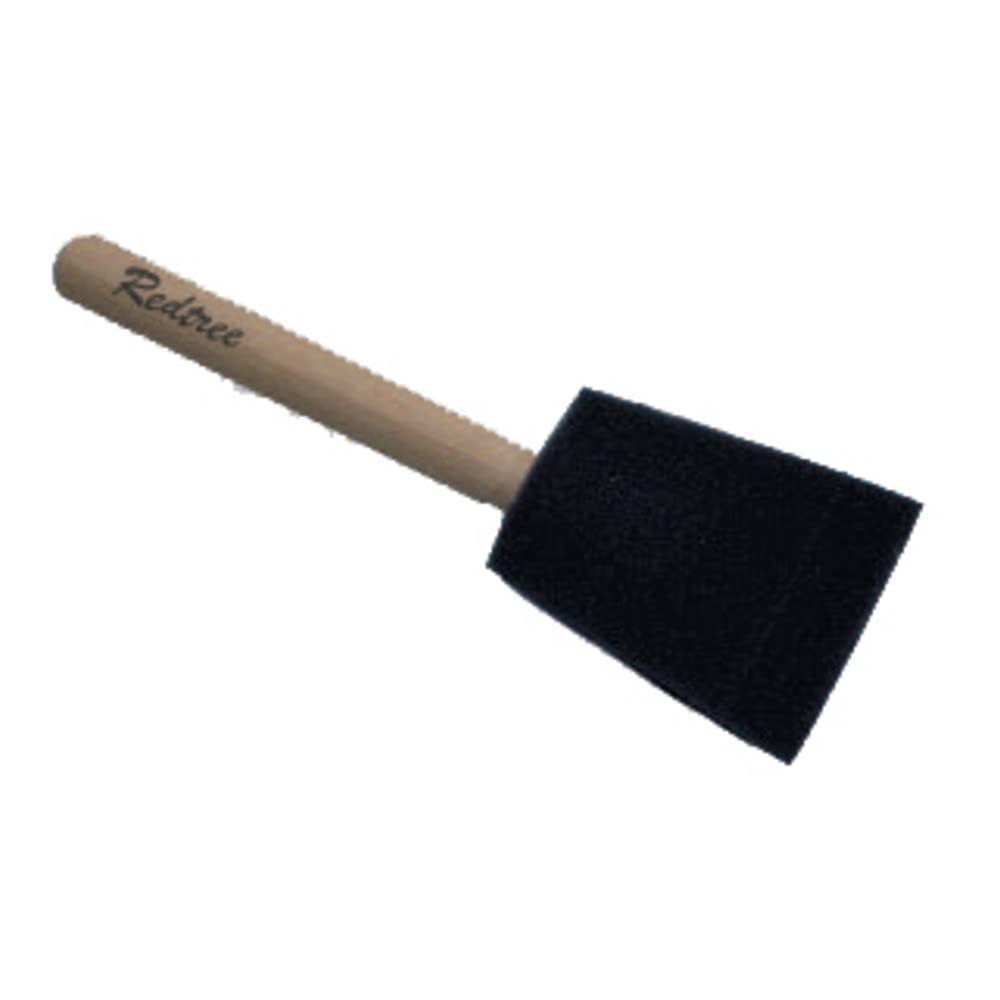 Disposable Foam Paint Brush REDTREE - 2"