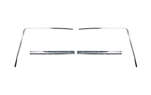 71-73 Fb Rear Window Mldg/4Pcs Scott Drake (D1ZZ-6342404)