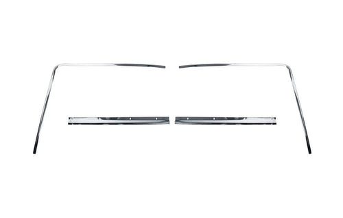 71-73 Fb Rear Window Mldg/4Pcs Scott Drake (D1ZZ-6342404)