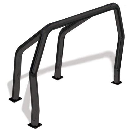 Go Rhino Complete Kit Bed Bar - Single Bar/Single Kicker | Mild Steel, Black | 9609560SSB | Fits 1999-2016 Ford F-250 / F-350 / F-450 Superduty Styleside (Includes Dually)