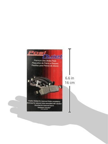 Centric Posi Quiet 105.07930 Premium Ceramic Front Disc Brake Pad Set for Select Acura MDX and Honda Odyssey Model Years