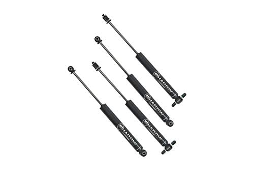 Superlift Suspension Lift Kit Shock Box for Jeep Comanchee | Front & Rear Shadow Series Shocks | 84045 | Fits 1986-1991 Jeep Comanche with 2.5" Lift