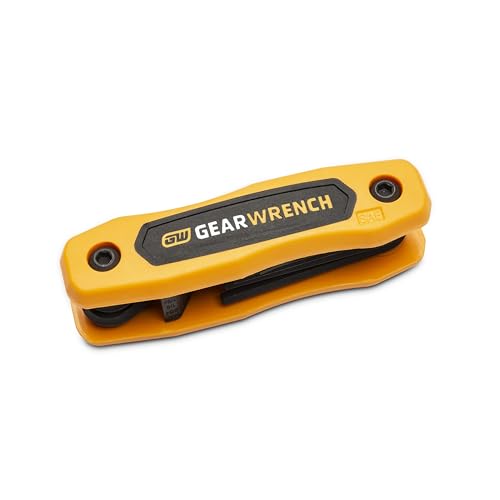 9 Piece GEARWRENCH SAE Folding Hex Key Set - 83509