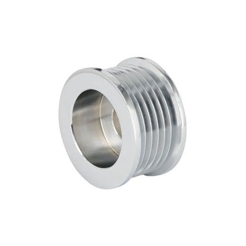 Pulley Powermaster 6 grv Chrome 1.90" OD (.33 from hub to 1st grv)