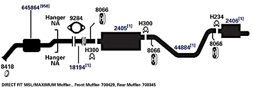 Exhaust AP Products Muffler 2405