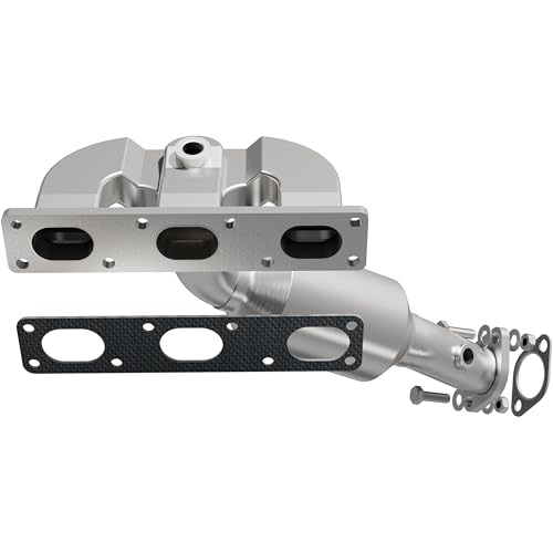 MagnaFlow Catalytic Converter 5531759 with Integrated Exhaust Manifold: California Grade, Manifold, Compatible with 2003-2006 BMW 325Ci 2.5L, 2003-2005 BMW 325i 2.5L (CARB Compliant)