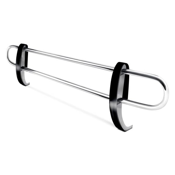 Rear Bumper Guard Black Horse Double Tube Stainless Steel Compatible with 2019-2024 Toyota RAV4|2021-2024 Toyota Venza-8D93947SS