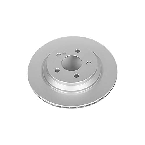 Power Stop rear EBR1053EVC Evolution Genuine Geomet® Coated Brake Rotor For Mercedes-Benz S350 2012-2013, Mercedes-Benz SL500 2003 [Model Specific]