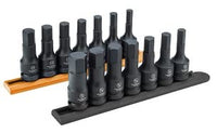 14Pc GEARWRENCH 1/2"Dr Hex Imp Skt Set (88693)