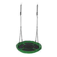 Active Viva Platform Yard Swing, Blue, Casual, Double-Platform Tree Swing, Steel, Polyester