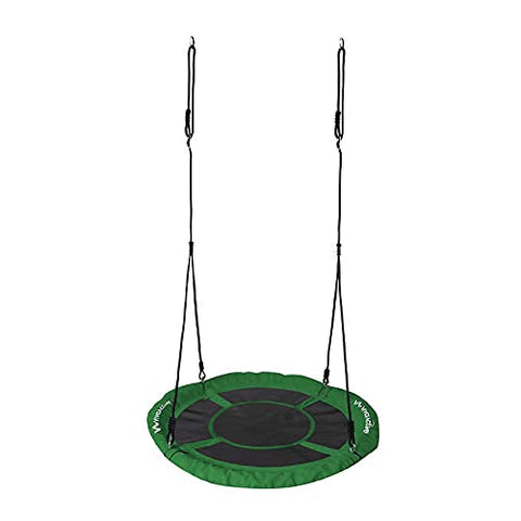 Active Viva Platform Yard Swing, Blue, Casual, Double-Platform Tree Swing, Steel, Polyester