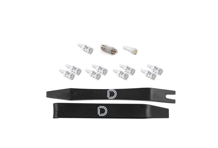 Interior LED Kit Diode Dynamics for 2012-2017 Toyota Camry, Cool White Stage 1