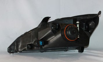 Right TYC Headlight Assembly Compatible with 2003-2004 Ford Focus