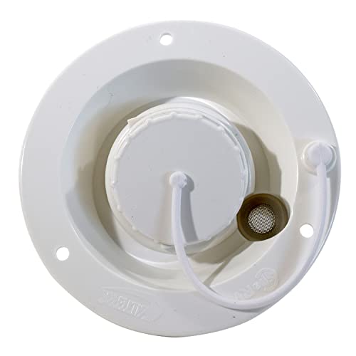 Gravity Water Inlet Valterra A01-2003VP - White (Carded)