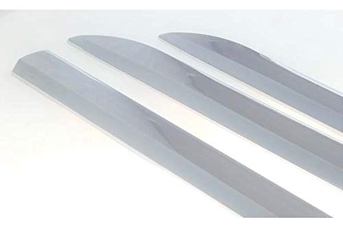 Black Horse Off Road 4 Pieces Chrome ABS Body Trim Molding Trims BH-CM005