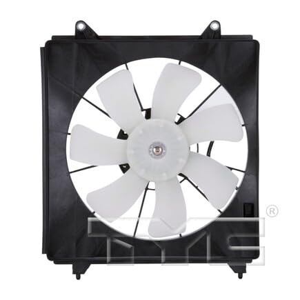 Cooling Fan Assembly TYC 611130 Compatible with 2008-2012 Honda Accord, Black