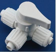 3-way Flair-It Valve 1/2" P X 1/2" P X 1/2" P Water Heater By Pass 06910