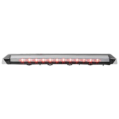 LT-MST99RBCLED-RS SPEC-D TUNING 3Rd Brake Lights- Chrome Housing Clear Lens 99-04 Ford Mustang
