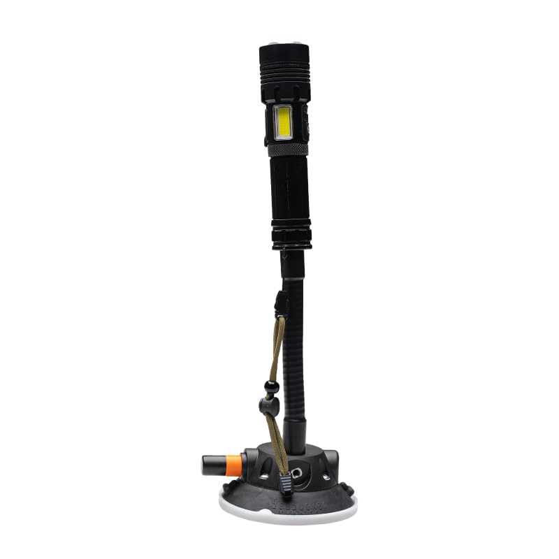 Heavy-Duty SEASUCKER Flashlight Mount