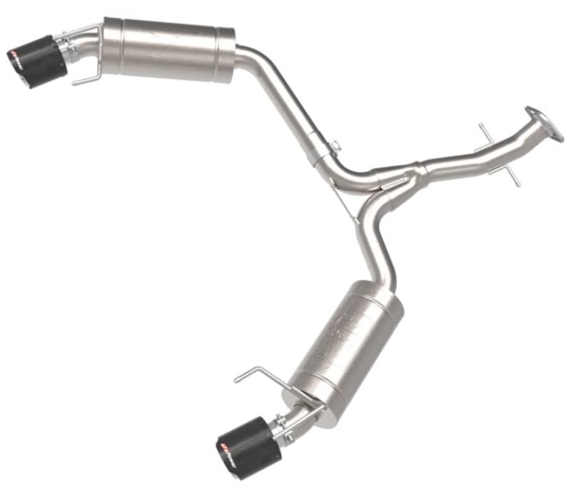 49-36055-C Takeda - 304 SS Axle-Back Exhaust System With Split Rear Exit