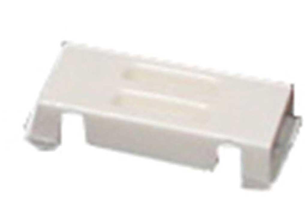 4" Polar White Composite T-Style Door Holder Lippert Components W/ 1¼" Bumper