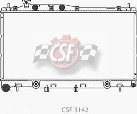 Subaru Legacy 3.0L 2009-2008; CSF Radiators 3142: Radiator, Subaru Outback 3.0L 2009-2005