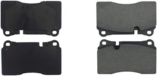 Front, Rear StopTech 308.11650 Brake Pads with Shims Street