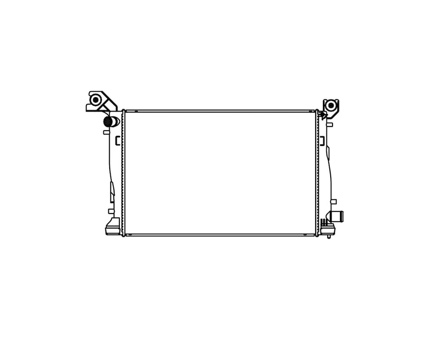 CSF RADIATOR 3664: Radiator Ram 2500 6.7L 2018-2013; Ram 3500 6.7L 2018-2013