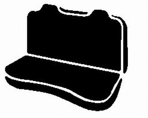 Custom Fit FIA TR49-16 Black Front Seat Cover Split Seat 40/20/40 - Saddle Blanket, (Black)