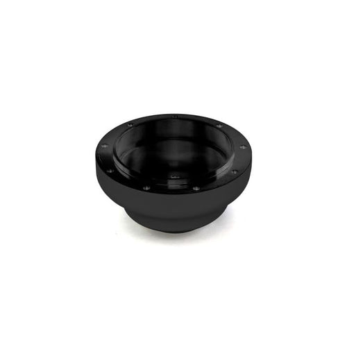 Black Billet Aluminum Steering Wheel HUB Adapter Three Bolt to Nine Bolt