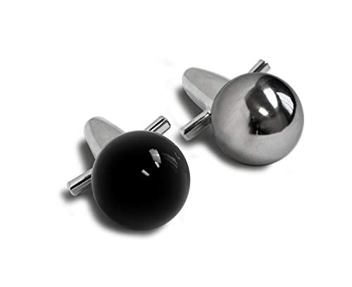 Ford C4 FM Shifter Chrome 8" Single Bend Lever Muscle Car Black Knob