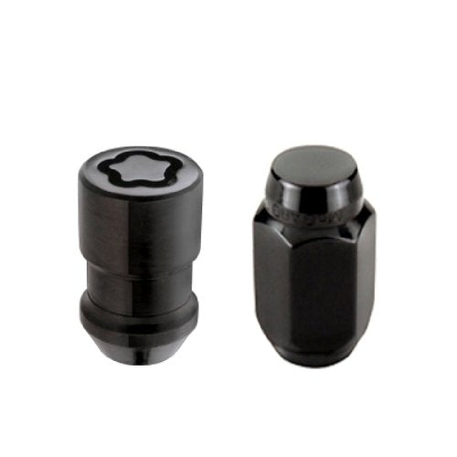 Cone Seat Wheel Installation Kit McGard 84631 for 6-Lug Wheels Black (1/2"-20 Thread Size)