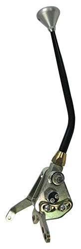 Ford C6 FM Shifter Black 23" Single Bend Lever Mushroom Knob