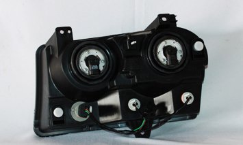 Right TYC Headlight Assembly Compatible with 2005-2007 Chrysler 300