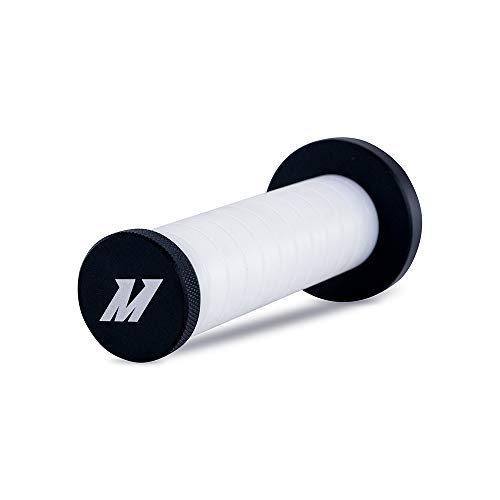 Mishimoto Grip Shift Knob, White/Black MMSK-BMXBKWH